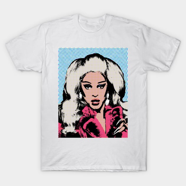 Miz Cracker style pop art T-Shirt by soundofpopart